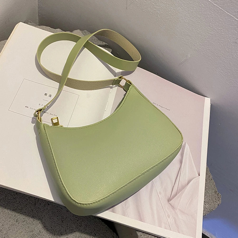 MILA | Borsa a Spalla Minimalista in Ecopelle