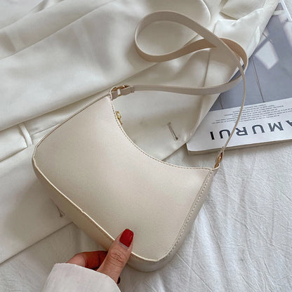 MILA | Borsa a Spalla Minimalista in Ecopelle