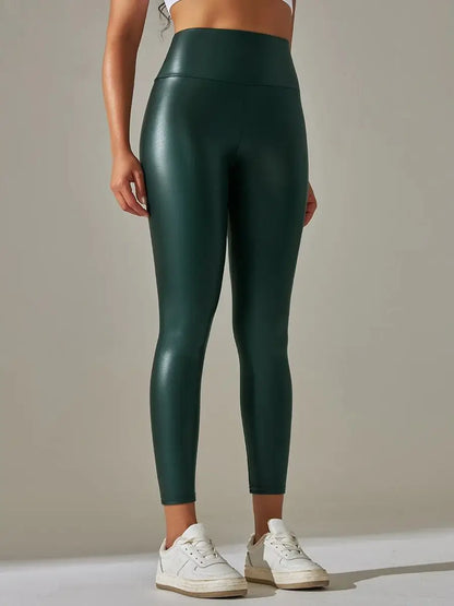 ALMA | Leggings Donna in Pelle PU