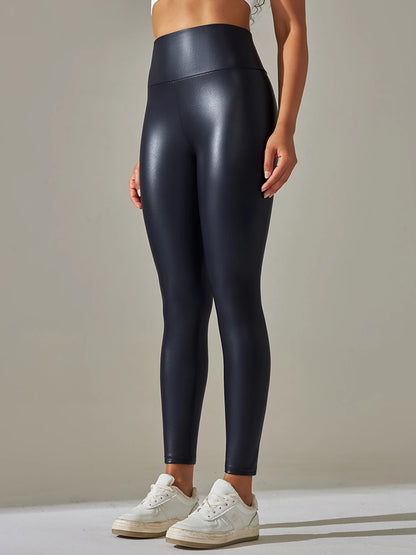 ALMA | Leggings Donna in Pelle PU